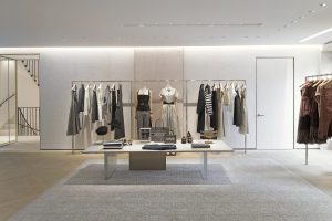 Intérieur de la nouvelle boutique Dior 