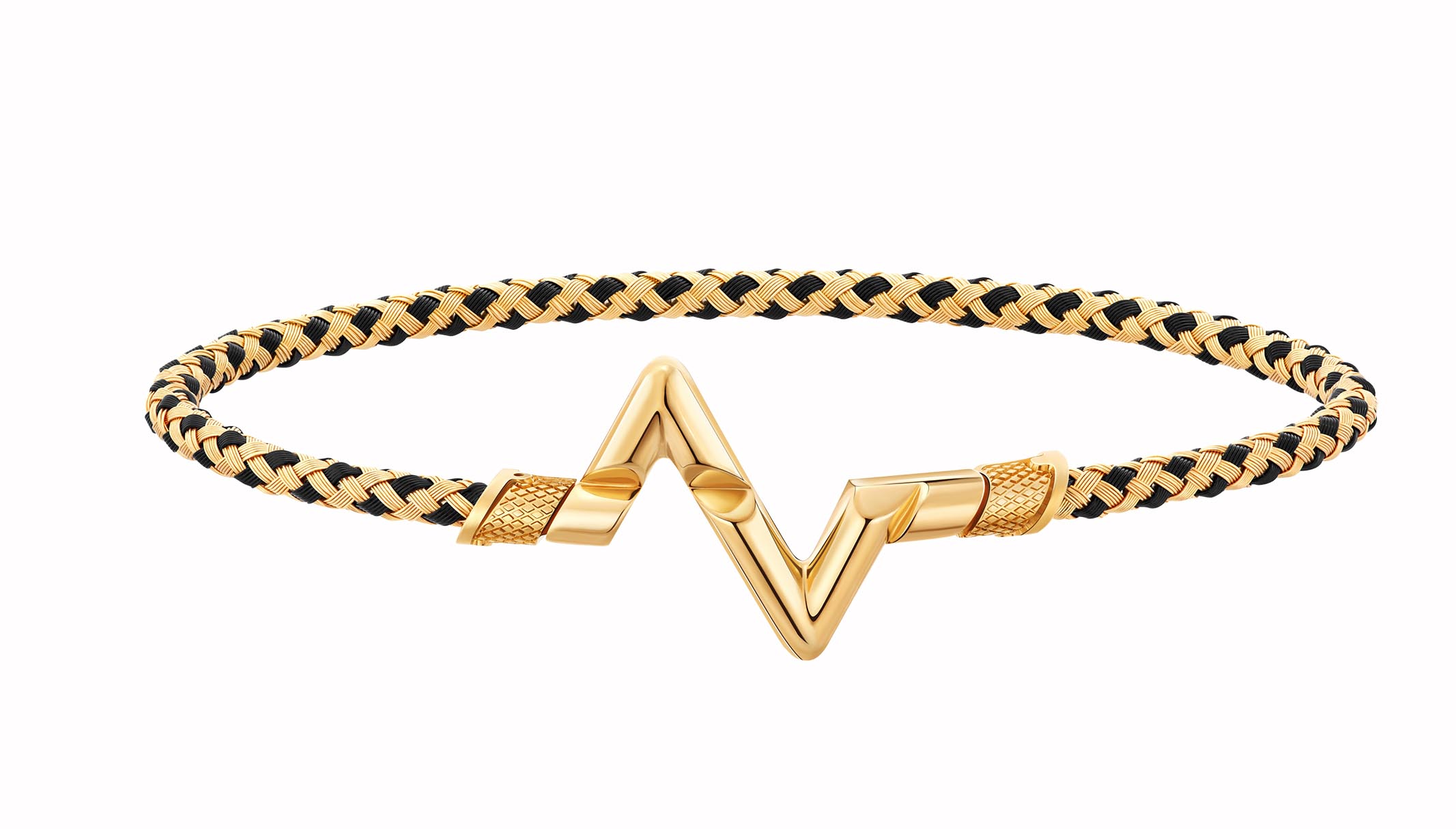 Bracelet Lv Volt Upside Down, Or Jaune